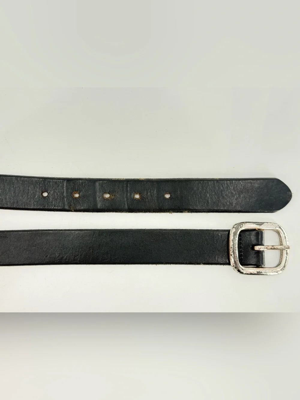 GAP Women’s XS Vintage Black Leather Belt Made in USA